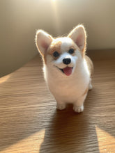 Custom Full-Body Needle-Felted Pet Sculpture – 20 cm (7.87 in), 40 cm (15.75 in), or Custom Size