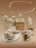 Custom Polymer Clay Full-Body Pet Sculpture – 6–20 cm (2.36–7.87 in) Hand-Sculpted Figurine